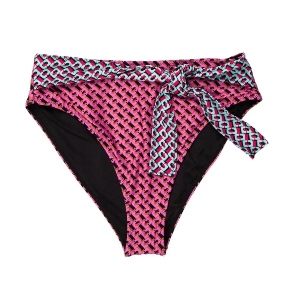 Diane Von Furstenberg x Onia Anais Tie Bikini Bottoms Large
